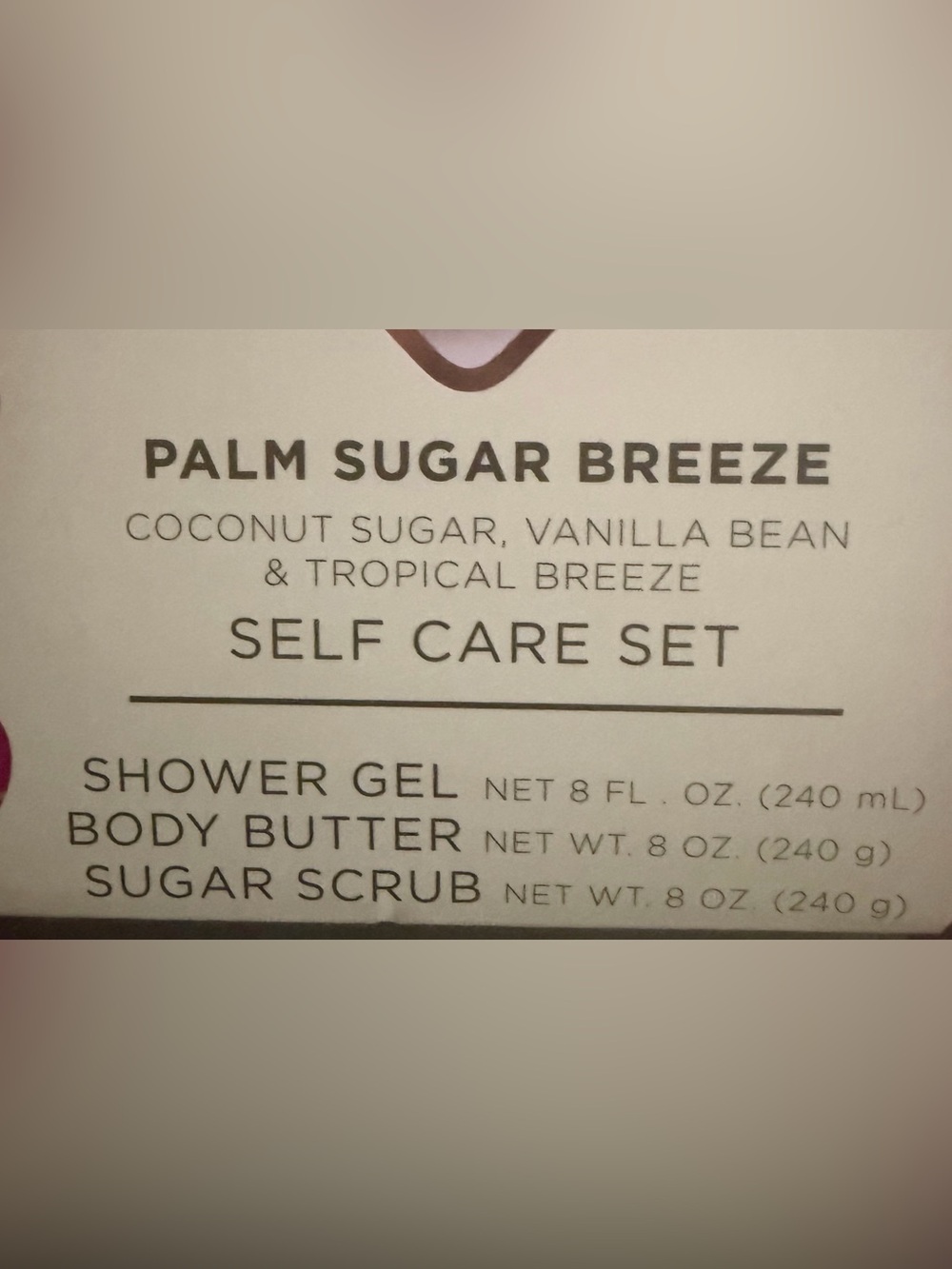 Juicy Couture Palm Sugar Breeze Self Care Set BNIB - Picture 3 of 6